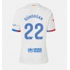 Barcelona Ilkay Gundogan #22 Bortedrakt Kvinner 2023-24 Kortermet